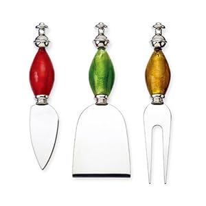 00720 Glass Cheese Knife S 3 by Supreme Housewares