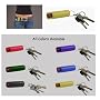 Pepper Spray In Yellow Molded Keycase With Belt Clip - 0.5oz