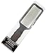 Powerful Colossal Foot Rasp Callus Remover with Premium Stainless Steel Larger Metal Surface Foot File Pedicure Tools,Pedi Perfect Foot Care for Wet and Dry Foot with Ergonomic Non-slip Handle,Black