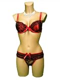 Produkt-Bild: M-Mala BH-SET String Tanga Janette Rot 7591