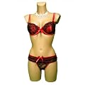 M-Mala BH-SET String Tanga Janette Rot 7591
