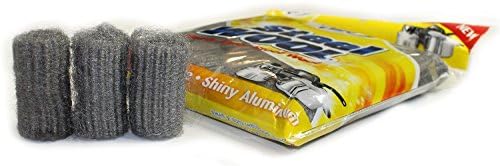 Pack of 54 Steel Wool Pads, Fine Grade Steel wool Pads