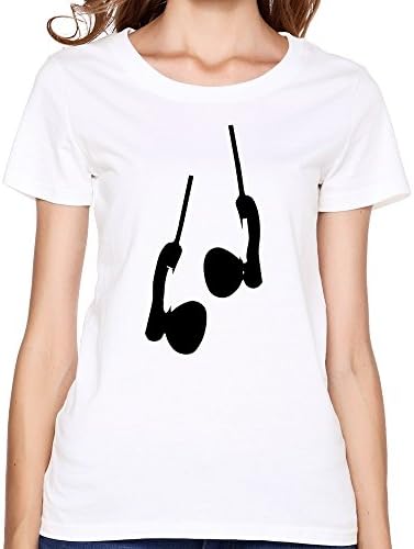 OYFFMT Men's Earphones T-shirt - XS White