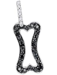 0.13CT-DIABLACK DIAMOND FASHION PENDANT