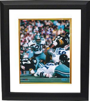 Mel Renfro signed Dallas Cowboys 8x10 Photo HOF 96 Custom Framed