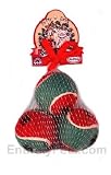 Christmas Tennis Balls 3-PACK (2.5 in)