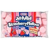 Jet Puffed Strawberry Marshmallows, 10-Ounce Bags(Pack of 6)