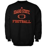 NCAA adidas Idaho State Bengals Black Collegiate Crew Sweatshirt