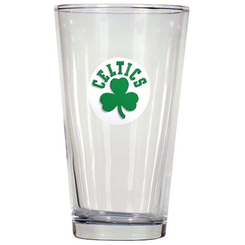 Boston Celtics 3D Logo Pint Glass