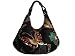 B8092 Hobo beaded handbag handbag bag purse olive green color