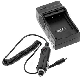 Premium NP-70 Digital Camera Battery Rapid Charger with Car Adapter for Casio Exilim Zoom EX-Z150, EX-Z250II