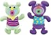 Sing a Ma Jig Deluxe Singing Plush Figures - Purple & Mint Green