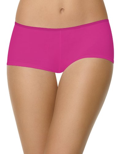 Hanes Womens ComfortSoft Cotton Stretch No Lines Boy Short - Assorted