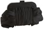 Menbur Pleated Satin Clutch,Black,one size