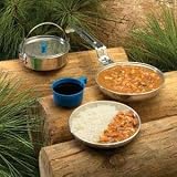 5 Piece Heavy-Duty Aluminum Mess Kit - Aluminum Cookware