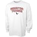 Reebok Houston Texans White Double Arch Team Logo Long Sleeve T-shirt Image of Reebok Houston Texans White Double Arch Team Logo Long Sleeve T-shirt