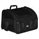Pet Gear Bike Basket 3-in-1 Car Seat / Carrier / Bike Basket for Cats and Small Dogs, 16-inches, Black