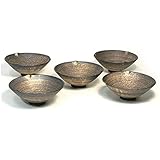 【有田焼 小鉢】 陶悦窯 結晶金彩 小鉢揃 / お楽しみグッズ(キッチン用品)付きセット