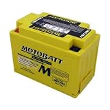 12 Volt 10.5 Ah MotoBatt MBTX9U Sealed Maintenance Free AGM Battery by MotoBatt
