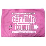 Pittsburgh Steelers Official Limited Edition Myron Cope's Pink Breast Cancer Awareness Terrible Towel