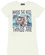 Junk Food Where the Wild Things Are Juniors Riding Max Eggshell T-shirt Tee
