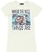 Junk Food Where the Wild Things Are Juniors Riding Max Eggshell T-shirt Tee