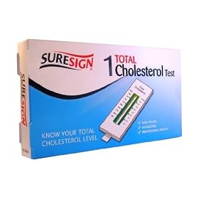 SureSign Home Cholesterol Test TOTAL Only - 1 Test.
