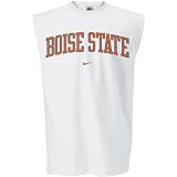 Nike Boise State Broncos Juniors White College Classic Sleeveless T-shirt