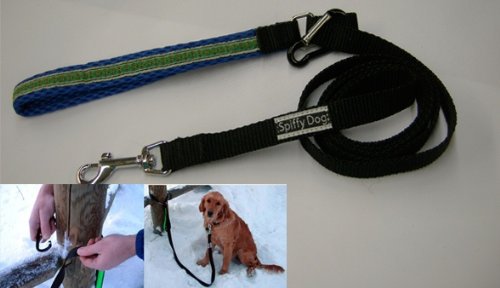 Blue Peace Air Dog Leash 6ft 3/4 inch wide