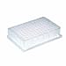 Whatman 7716-2370 Polystyrene Skirtless Glass Bottom 96 Well Tissue Culture Treated Microplate for Microscopy, Irradiated with Lid