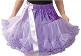 POPATU - Purple / Lavender Petti Skirt with Purple Ruffles