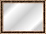 Review ArtToFrames  / 16x20 / 16 x 20 Mirror Frame Antique Burgundy/Gold Scoop w/ Gold Lip .. 1.25'' wide