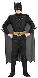 The Dark Knight Deluxe Batman Costume: Boy's Size 12-14