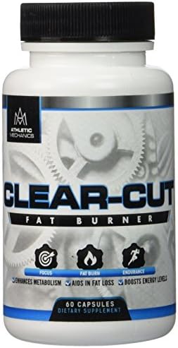 Athletic Mechanics - Ultimate Cuts - Powerful, Non-GMO Fat Burner for Fat Loss/Weight Loss, Endurance, Focus, Concentration, Enhances Metabolism, Boosts Energy Levels - 796mg - 60 Capsules