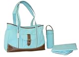 Weekender Diaper Bag in Light Blue