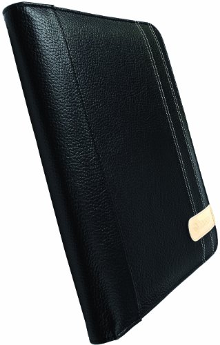 Krusell 71176 Gaia iPad Book Type Premium Leather Case for Apple iPad (Black)
