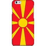 ドレスマ iPhone 6(アイフォン 6)用シェルカバー 国旗 マケドニア IP6-12FG167 ドレスマ iPhone 6(アイフォン 6)用シェルカバー 国旗 マケドニア IP6-12FG167