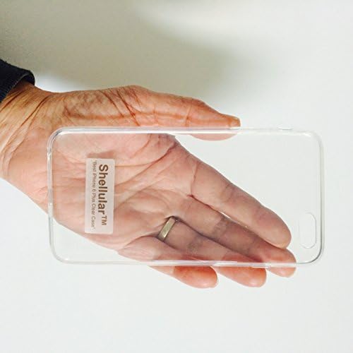 Shellular iPhone 6s Plus Clear Case High Fashion Special Lightning Fast Free Shipping For Prime Members - Protect and Show Off Best "Comfort Grip" - Perfect For Fashion Conscious Apple iPhone 6s Plus or iPhone 6 Plus - Quality Soft Slim Flexible Anti-Scratch Cell Phone Case Made of Durable TPU - Compatible with Rose Gold, Space Gray or Silver Because It's Transparent Clear - Put Favorite Photo or ID Under Your Phone - Friends Will Envy With Delight - Labor Day &amp; Back To School - Limited Offer!