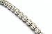 18ct White Gold Ladies 2.25ct Diamond Line Bracelet