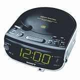 Sony® AM/FM/MP3/CD Clock Radio RADIO,CD,CLOCK,BK (Pack of 2)