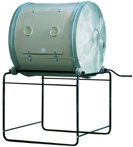 ComposTumbler 01001 Original 22 Cubic Foot Galvanized Metal Compost Bin