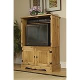 Santa Fe Distressed Pine TV Armoire