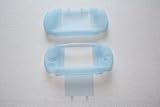 PSP 3000 Silicone Skin Case with LCD Screen Protector - Blue (2 Pack)