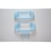 PSP 3000 Silicone Skin Case with LCD Screen Protector - Blue (2 Pack)