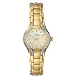 Diamond Dial Watch, Caravelle by Bulova Womens Diamond Accented Mother of Pearl Dial Watch