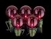 Set of 35 Red G25 Christmas Lights With Green Wire #723407