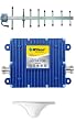 Wilson 824-894 MHz 50dB In-building Wireless Amplifier 801105 and 800 MHz Yagi Cellular Antenna 301111 and Dual-Band Inside Dome Antenna 301121