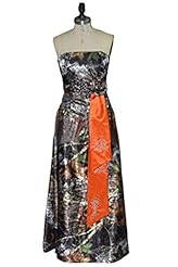 Strapless Nylon/Satin Lace Beaded Prom Dress 