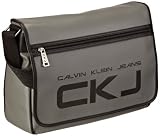 Calvin Klein Jeans Voyager CDS014 PBO00 Unisex - Erwachsene Messengerbags, Grau (922), cm (B x H x T)