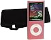 NEW Clear Skin Case Cover + Armband for Apple iPod Nano 4G 4 GEN